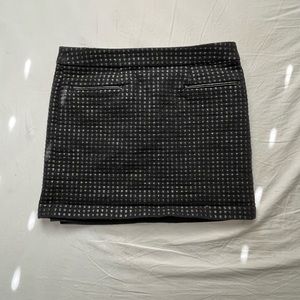 GAP mini black skirt